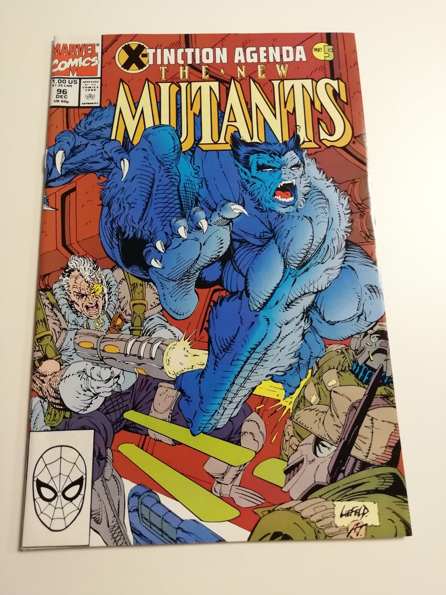 New Mutants #96 VF+