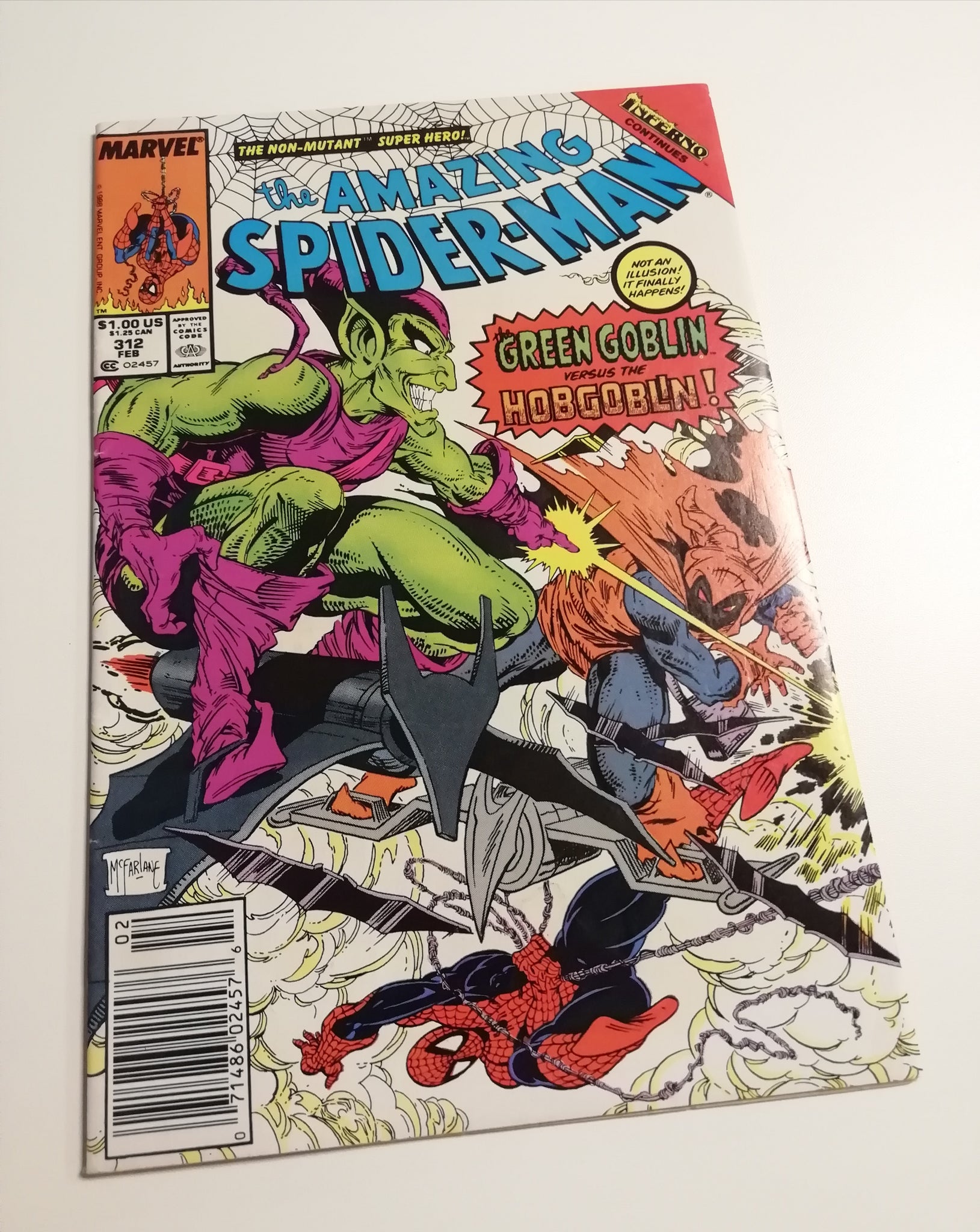 Amazing Spider-Man #312 FN+ (Newsstand Edition)