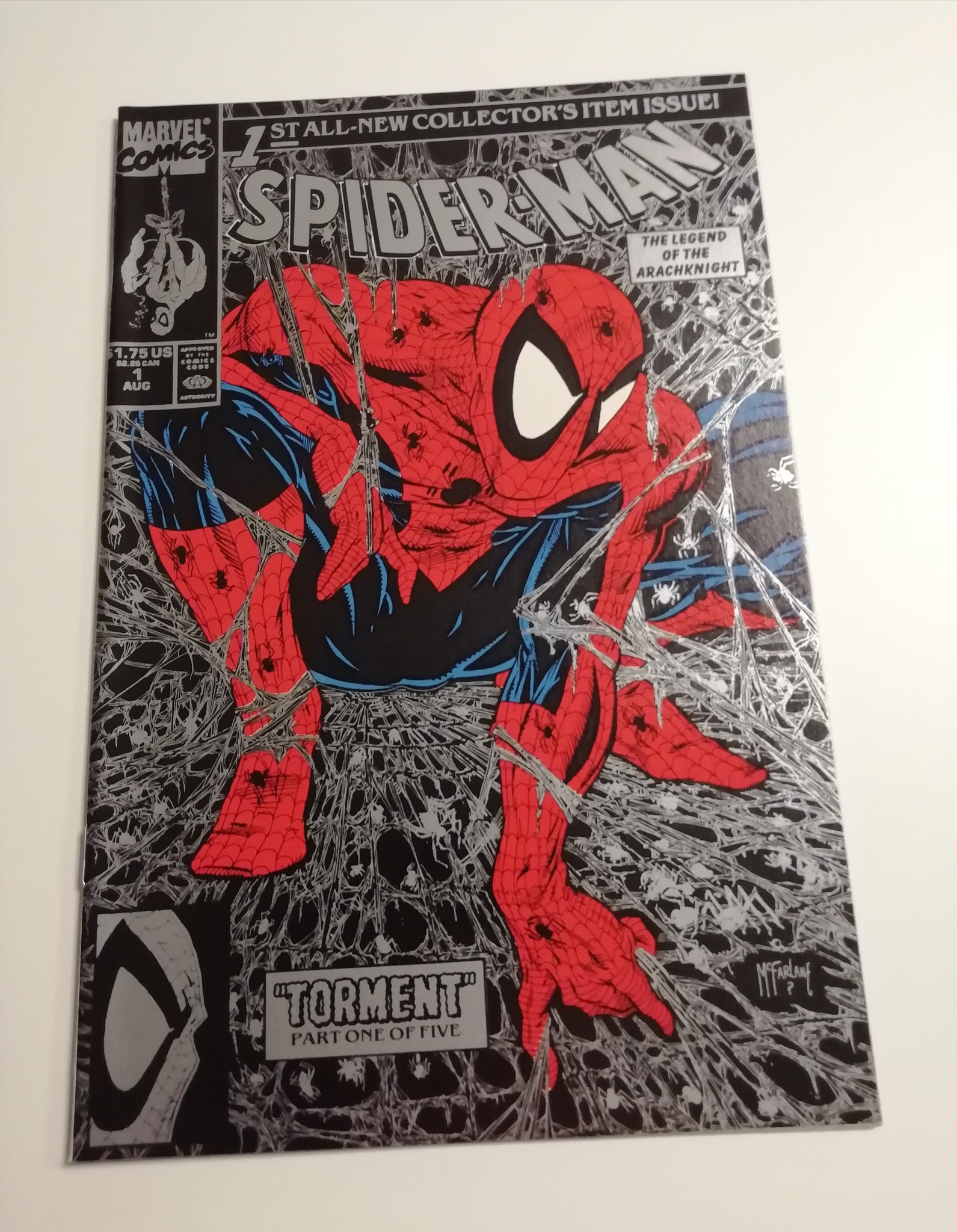 Spider-Man #1 NM- (Silver Edition)