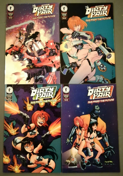 Dirty Pair - Run from the Future #1-4 NM- Complete Variant Set