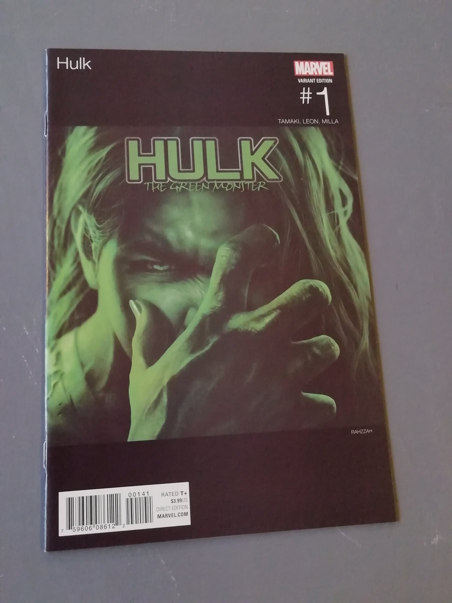 Hulk Vol.4 #1 NM Rahzzah Hip Hop Variant