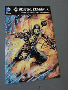 Mortal Kombat X Blood Ties Kollector's Edition Comic