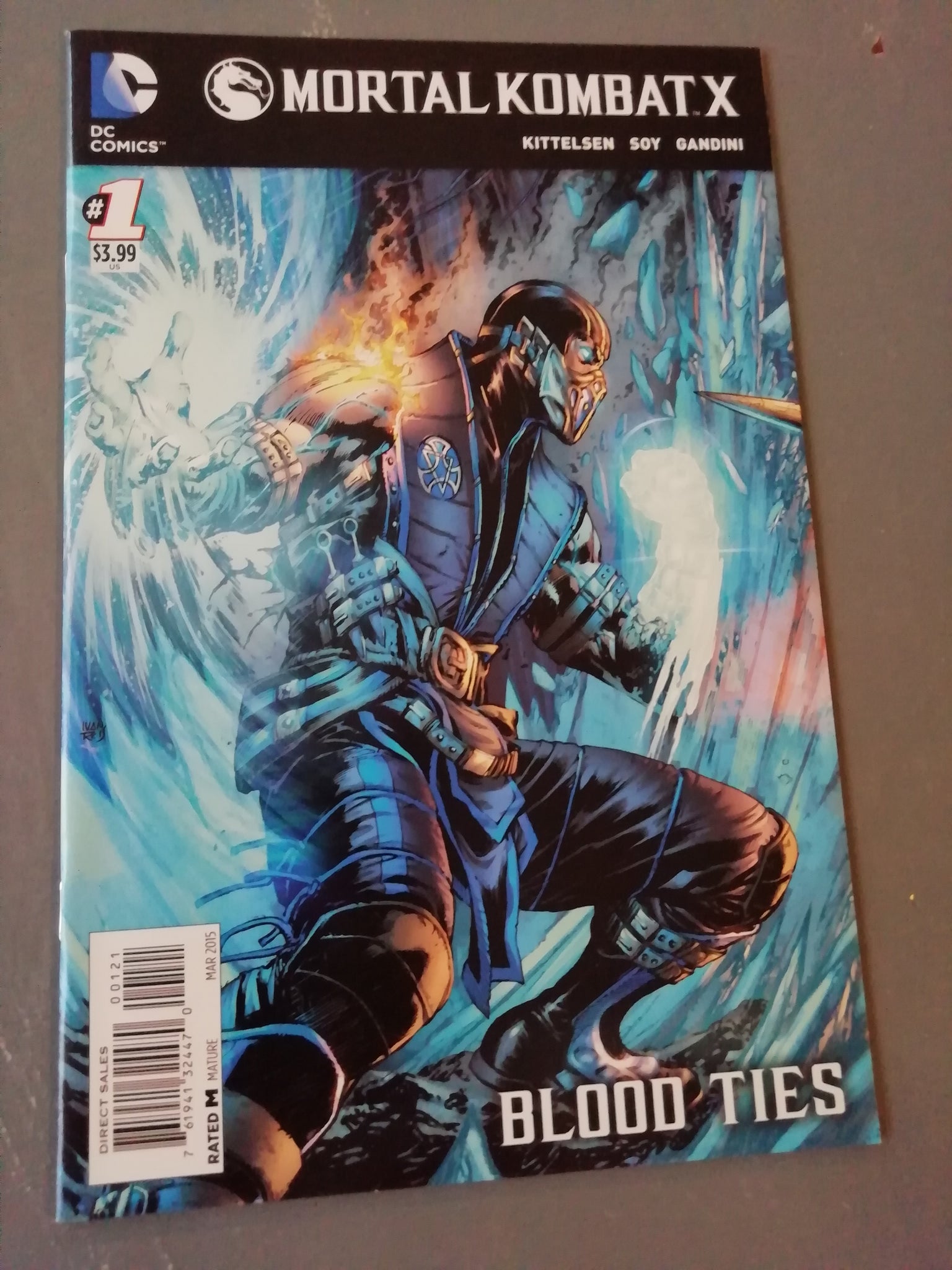 Mortal Kombat X #1 NM Variant