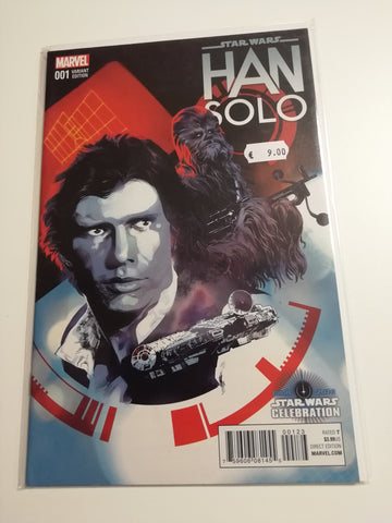 Star Wars Han Solo #1 NM SW Celebrations Variant