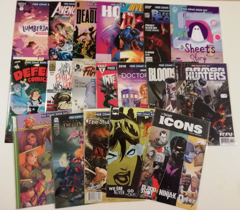 19x FCBD Comic Book Lot NM-/NM