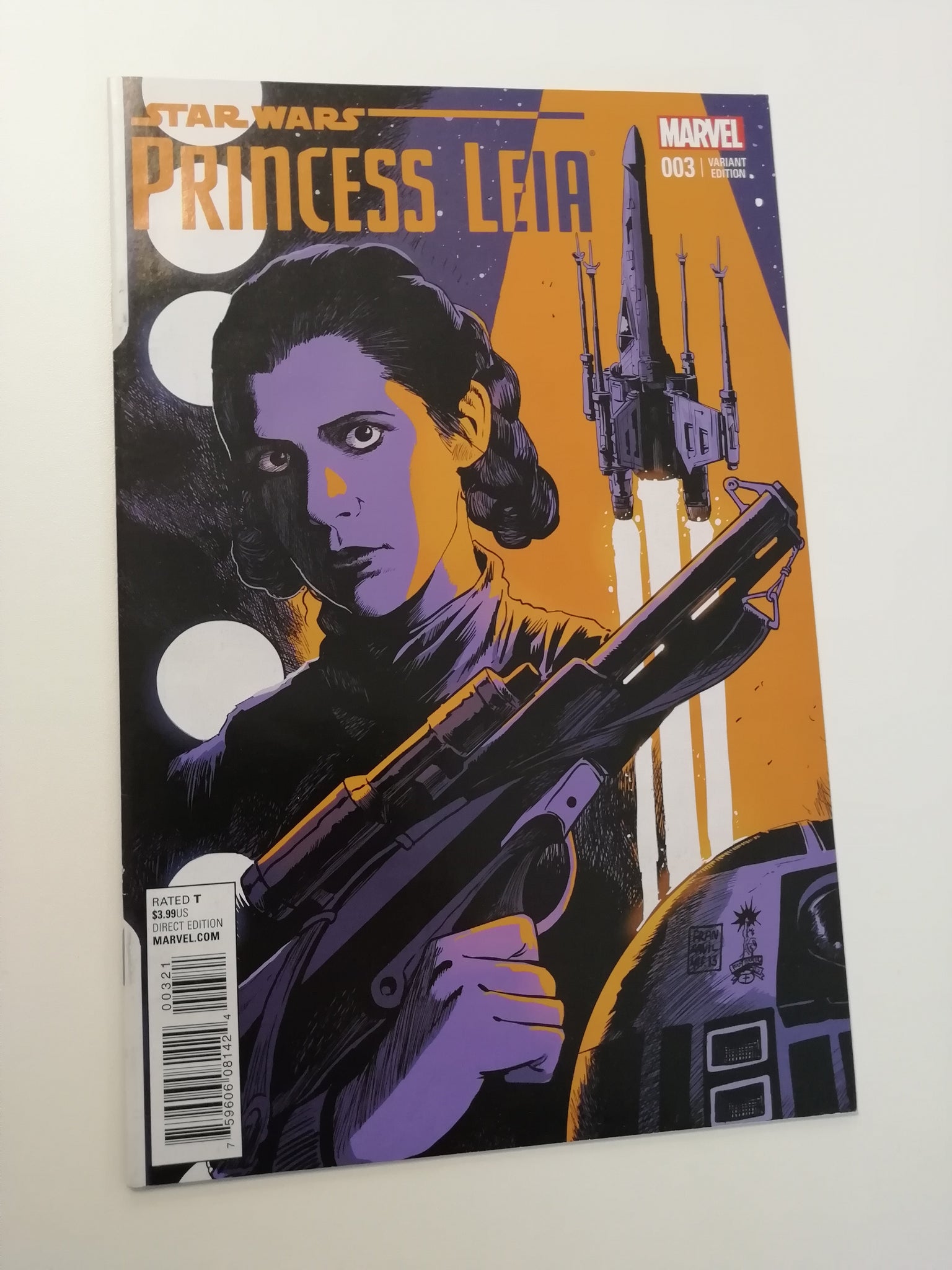 Star Wars Princess Leia #3 VF/NM 1/25 Francesco Francavilla Variant