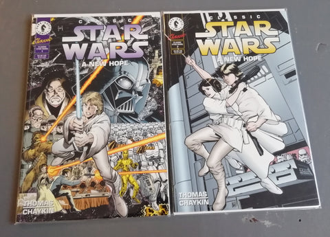 Classic Star Wars - A New Hope #1 + 2 PF FN/VF Complete Set