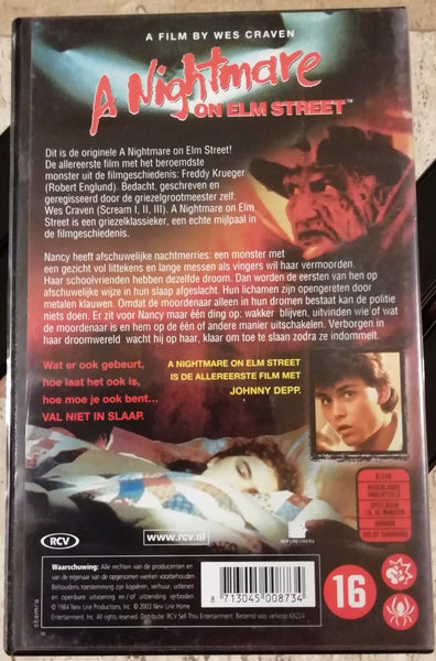 Nightmare on Elm Street (7) VHS Set
