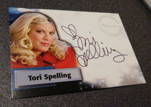Smallville Season 6 #A-49 - Tori Spelling Authentic Autograph Trading Card NM