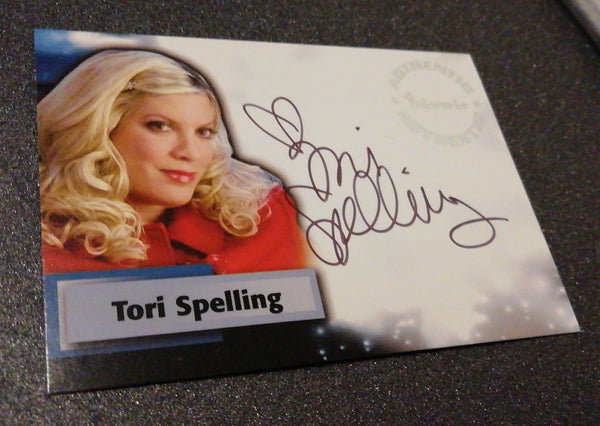 Smallville Season 6 #A-49 - Tori Spelling Authentic Autograph Trading Card NM