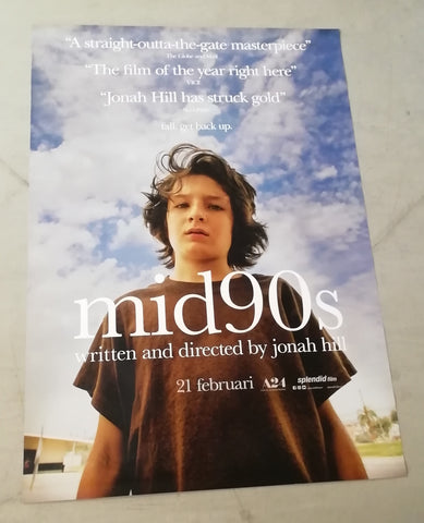 Mid90s Original 27x39" 1-Sheet Movie Poster (2018)