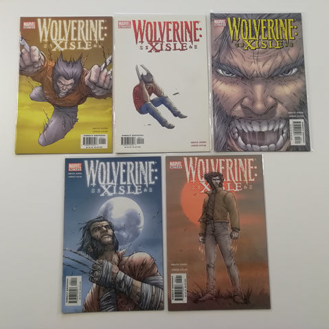 Wolverine Xisle #1-5 VF+ Complete Set