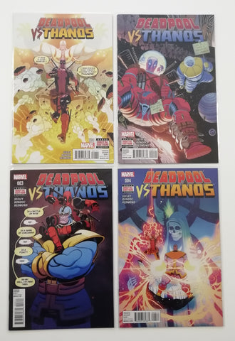 Deadpool vs. Thanos #1-4 NM-/NM Complete Set