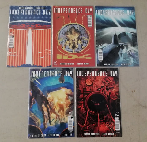 Independence Day #1-5 NM-/NM Complete Set