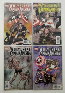 Wolverine Captain America #1-4 VF+ Complete Set