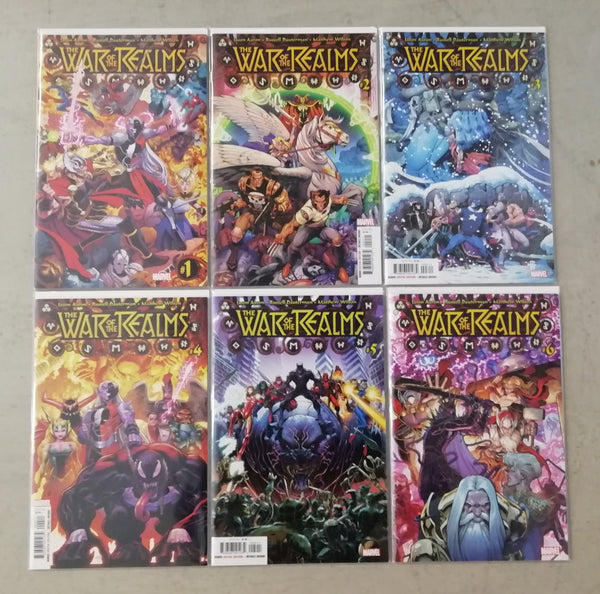 War of Realms #1-6 + Omega NM/NM+ Complete Set