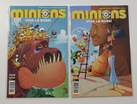 Minions Viva le Boss #1-2 VF/NM Complete Set