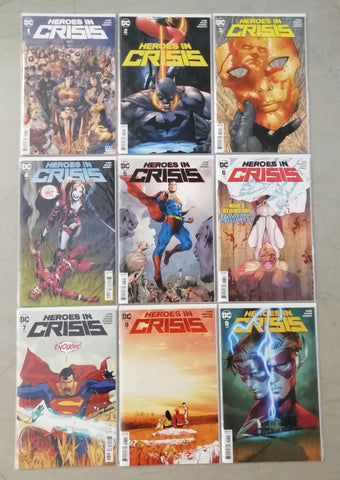 Heroes in Crisis #1-9 NM-/NM Complete Set