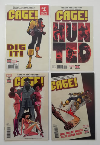 Cage #1-4 NM-/NM Complete Set