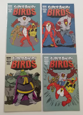 Angry Birds - Super Angry Birds #1-4 NM-/NM Complete Set