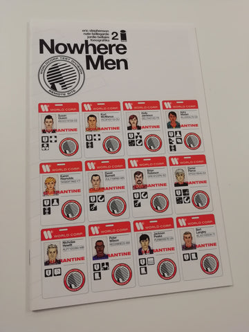 Nowhere Men #2 NM (2nd print)