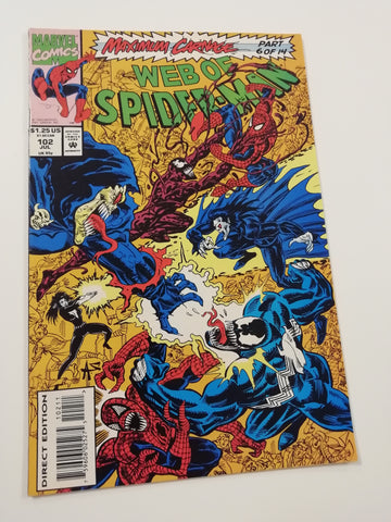 Web of Spider-Man #102 FN/VF