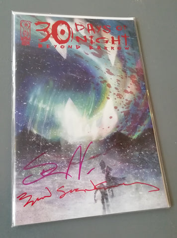 30 Days of Night Beyond Barrow #1 Signed Foil Edition NM