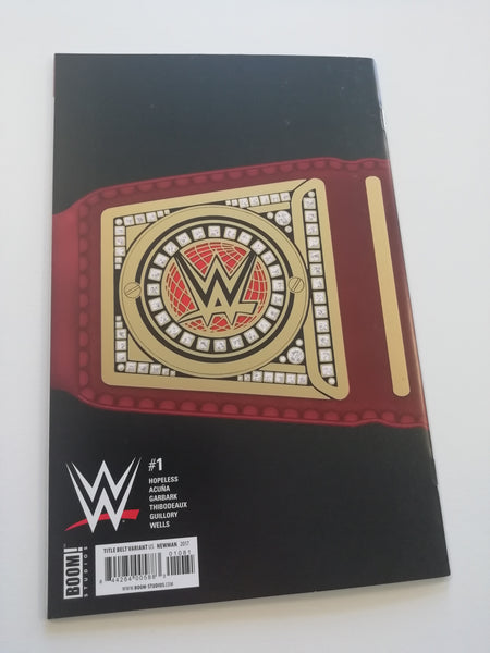 WWE #1 NM- Title Belt Variant