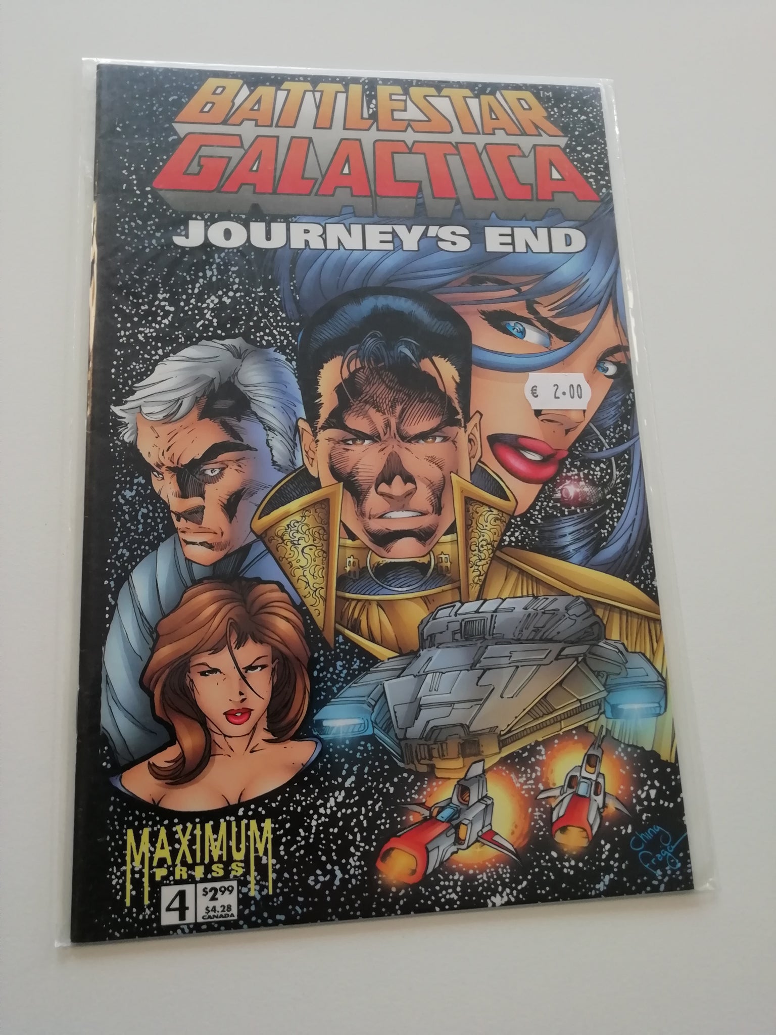 Battlestar Galactica Journey's End #4 FN/VF