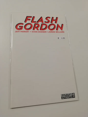 Flash Gordon #1 NM Blank Variant Cover