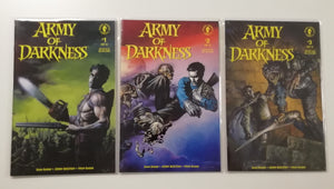 Army of Darkness #1-3 VF/NM Complete Set