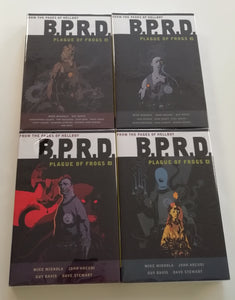 B.P.R.D. Plague of Frogs Vol.1-4 HC NM- Complete Set