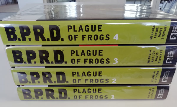 B.P.R.D. Plague of Frogs Vol.1-4 HC NM- Complete Set