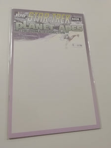 Star Trek/Planet of the Apes Primate Directive #1 NM Blank Variant Cover