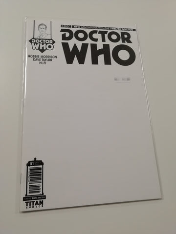 Doctor Who The Twelfth Doctor #1 NM Blank Variant Cover