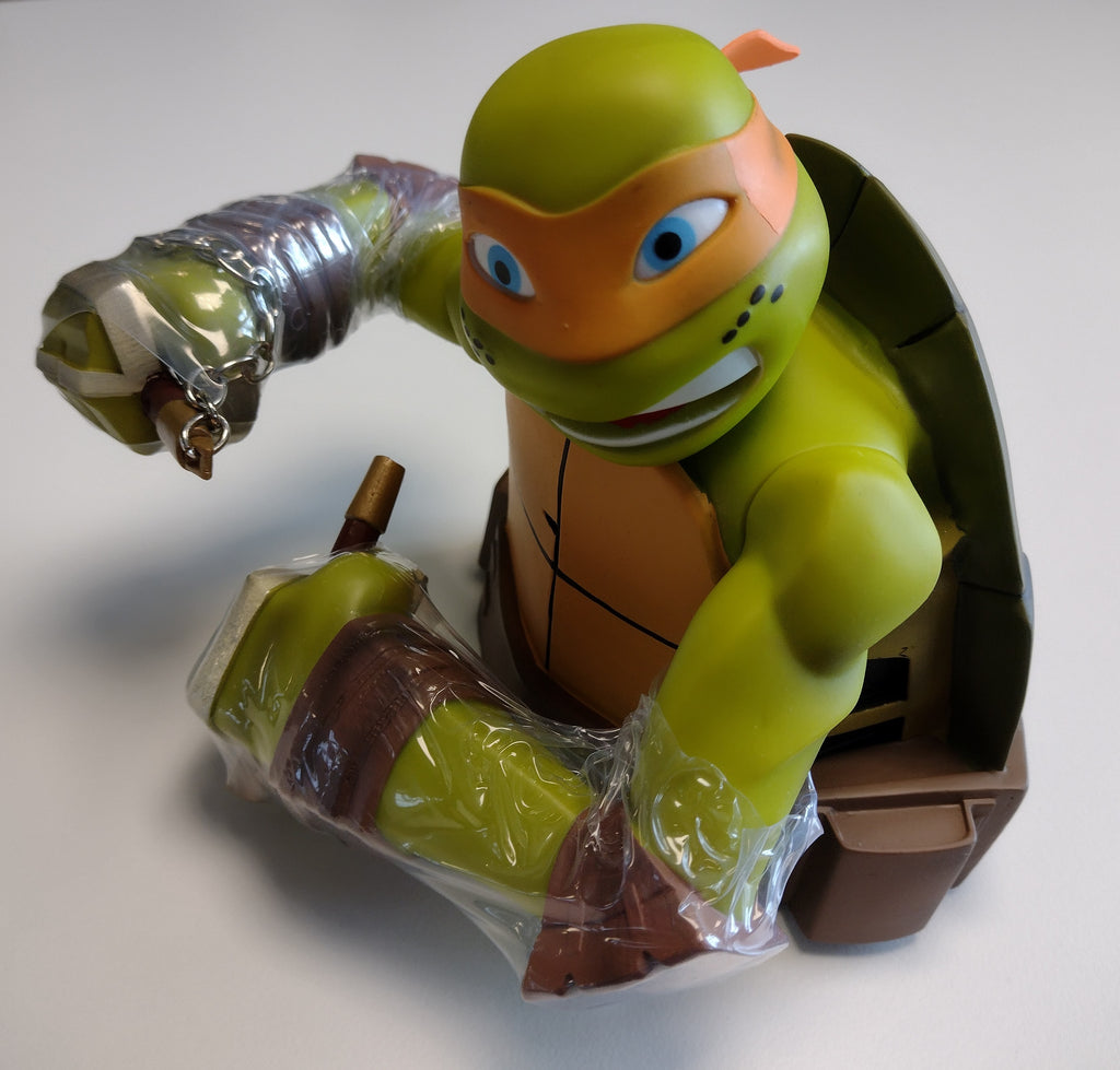 Teenage Mutant Ninja Turtle Michelangelo 2012 TMNT Nickelodeon Mike + Game Code Teenage Mutant Ninja Turtle Michelangelo 2012 TMNT Nickelodeon Mike + Game Code
