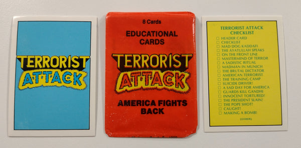 Terrorist Attack - America Fights Back Trading Card Set