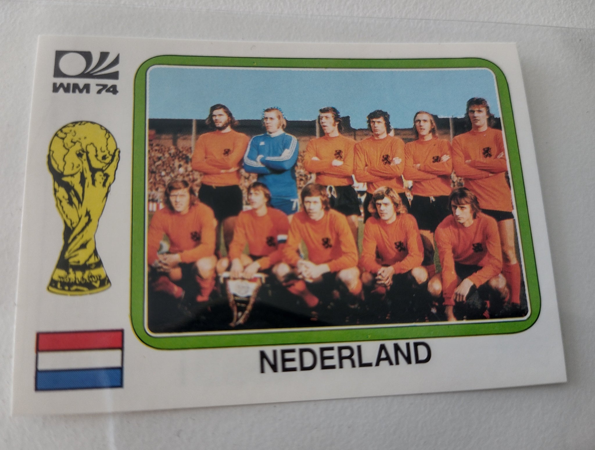 Panini World Cup Story Sonric's #84 Nederland Sticker