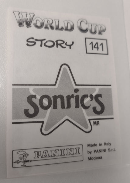 Panini World Cup Story Sonric's #141 Paolo Rossi Sticker