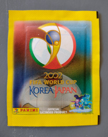 Panini FIFA World Cup 2002 Sealed Sticker Pack