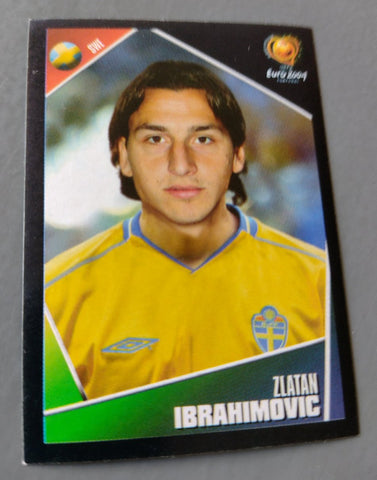 Panini UEFA Euro 2004 Portugal Zlatan Ibrahimovic #197 Sticker