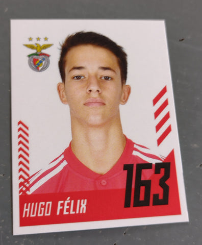 2018-2019 Benfica Youth Official Hugo Felix #163 Rookie Sticker