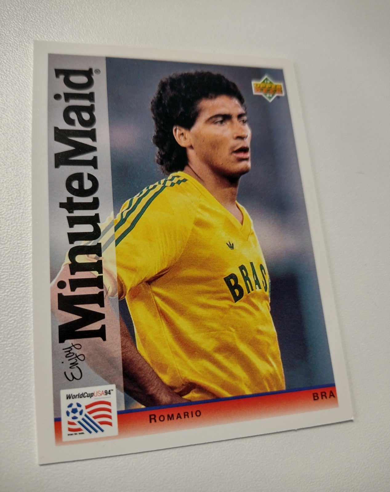 Upper Deck World Cup USA 94 Romario #5 Trading Card