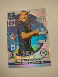 2014-2015 Panini Adrenalyn Champions League Zlatan Ibrahimovic #330 Game Changer Trading Card