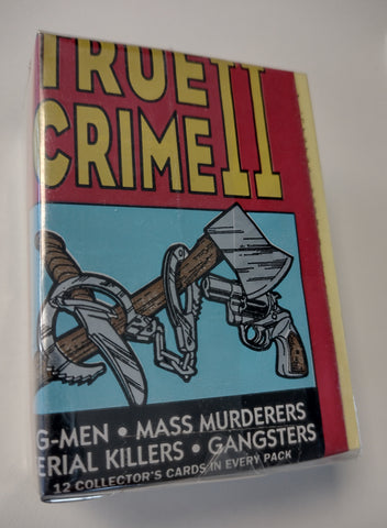 True Crime II G-Men Mass Murderers Serial Killers & Gangsters Trading Card Set