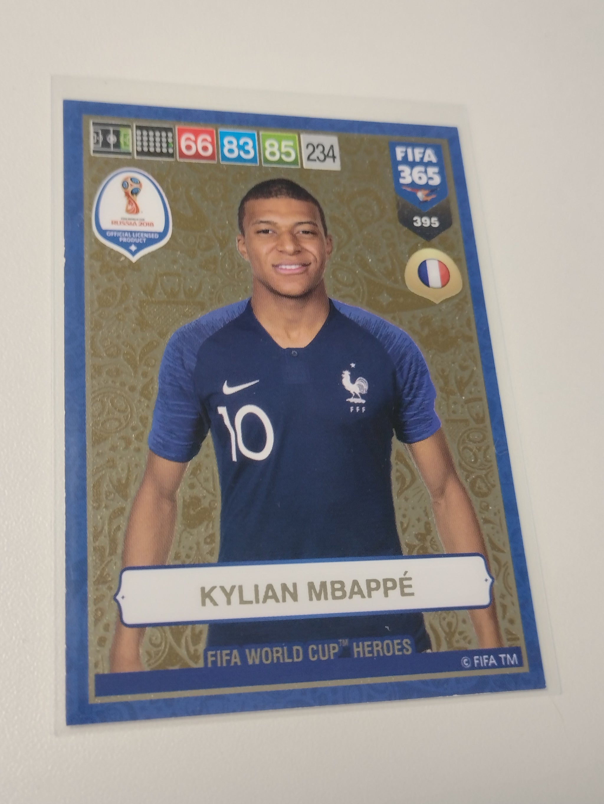 Topps Pro Elite KYLIAN MBAPPÉ Die Cut Paris Card 2021-22 (Neu (gemäss