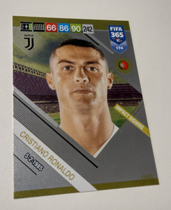 2018 Panini Adrenalyn FIFA 365 Cristiano Ronaldo FANS #174 Trading Card