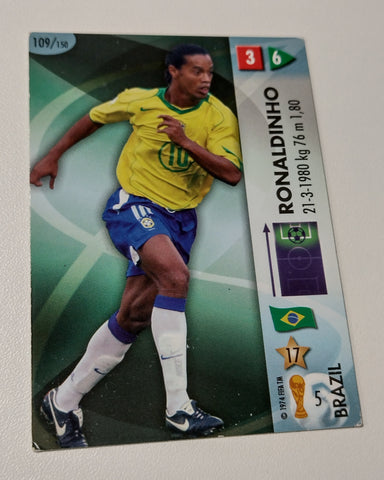 Panini Goaaal! 2006 FIFA World Cup #109 Ronaldinho Trading Card