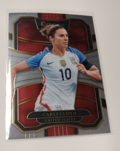 2017-2018 Panini Select Carli Lloyd #35 Trading Card