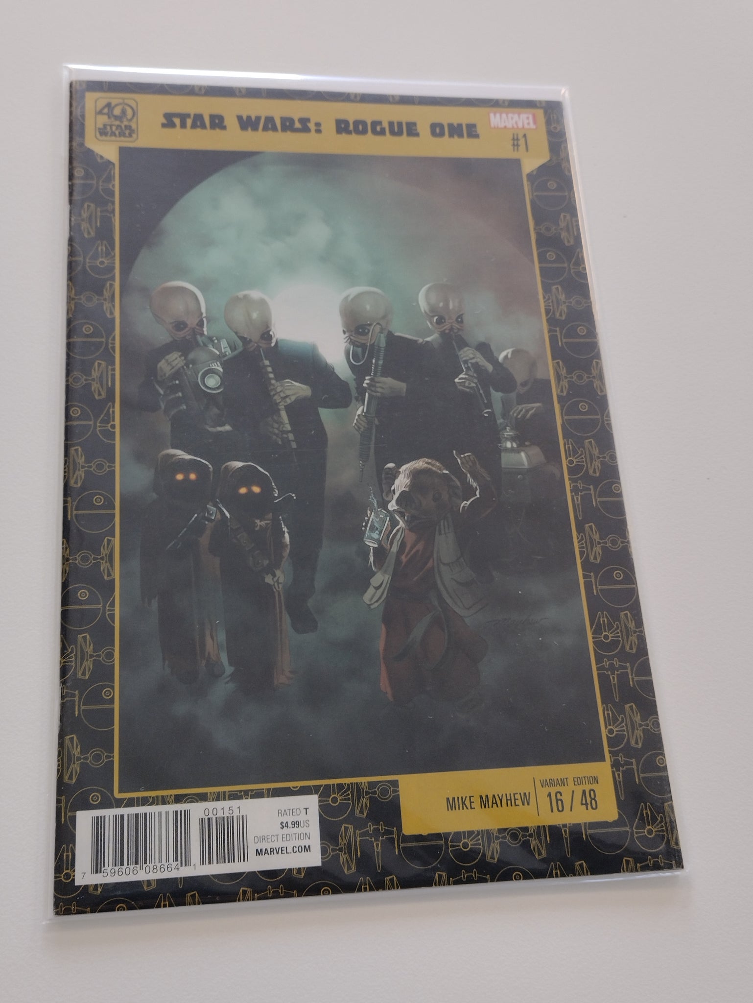 Star Wars Rogue One #1 NM 40th Anniversary Variant